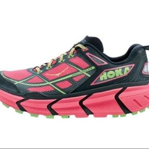 Womens HOKA Challenger ATR Pink Trail Running Shoes Size 9